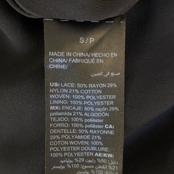 WHBM Small Women's Lace Sleeveless Top Blouse - Picture 8 of 9